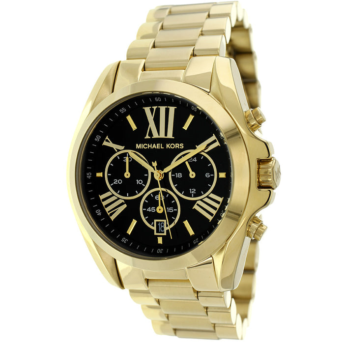 Michael Kors Women's Bradshaw Black Dial Watch - MK5739