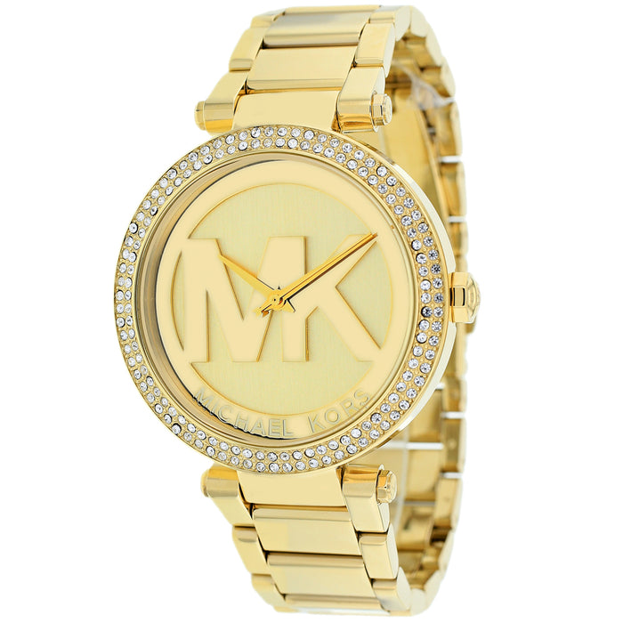 Michael Kors Women's Parker Gold tone Dial Watch - MK5784