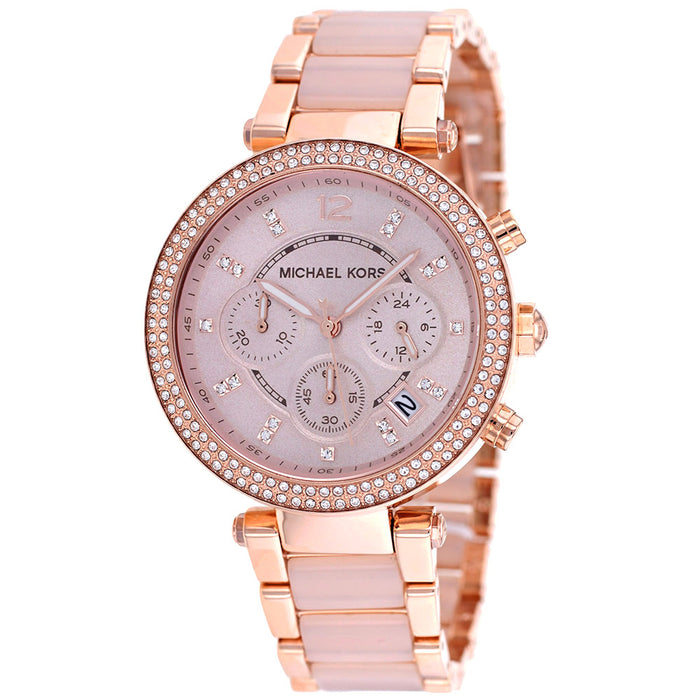 Michael Kors Women's Parker Blush Dial Watch - MK5896