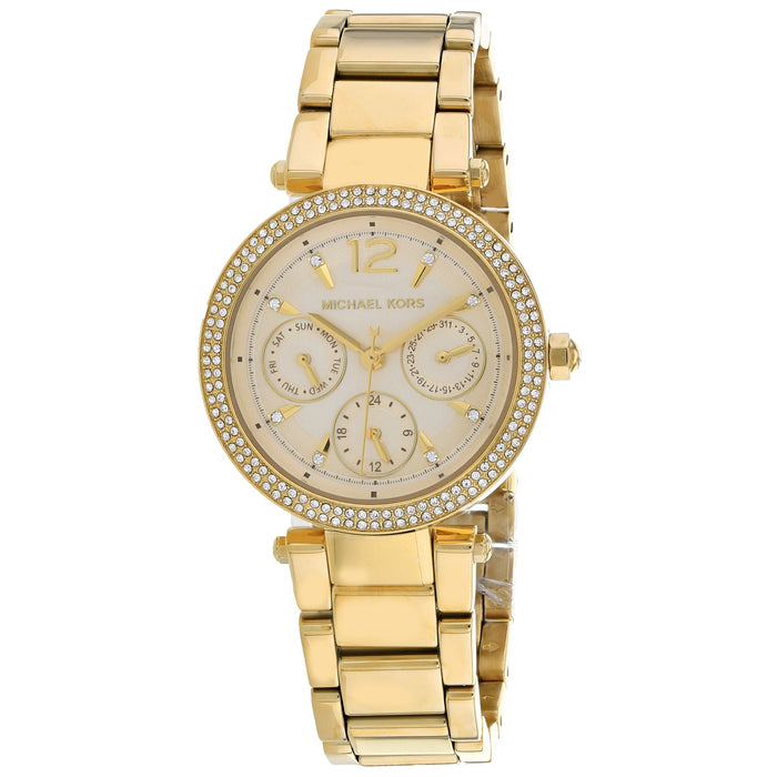 Michael Kors Women's Parker Gold Dial Watch - MK6351