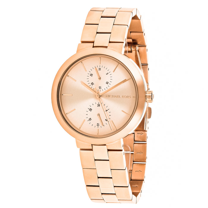 Michael Kors Women's Garner Rose gold Dial Watch - MK6409