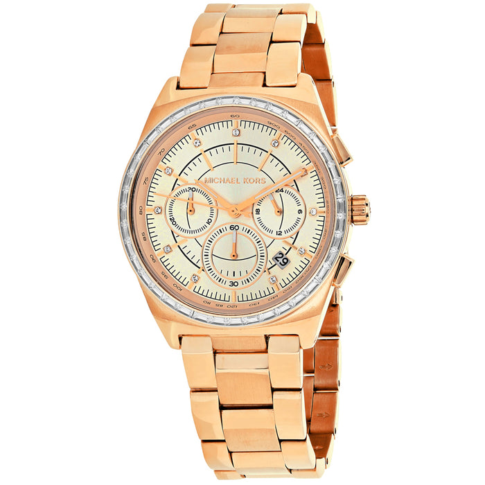 Michael Kors Women's Vail Rose gold Dial Watch - MK6422