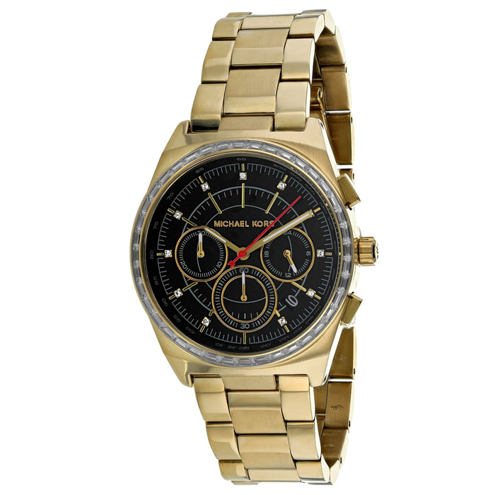 Michael Kors Women's Vail Black Dial Watch - MK6446