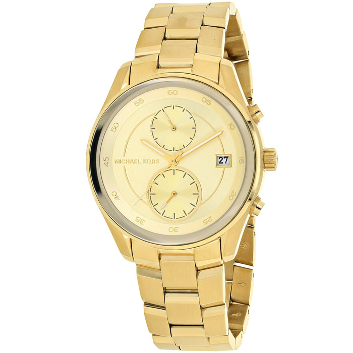 Michael Kors Women's Briar Gold Dial Watch - MK6464