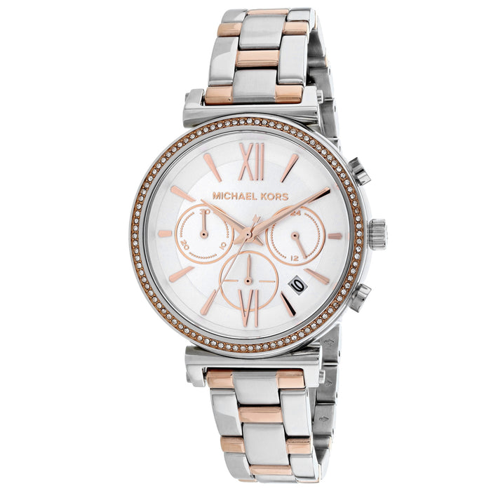 Michael Kors Women's Sofie Silver Dial Watch - MK6558