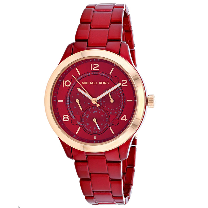 Michael Kors Women's Runaway Red Watch - MK6594