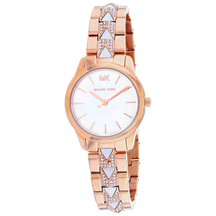 Michael Kors Women's Runway White Dial Watch - MK6674