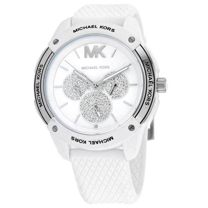 Michael Kors Women's Ryder White Dial Watch - MK6700