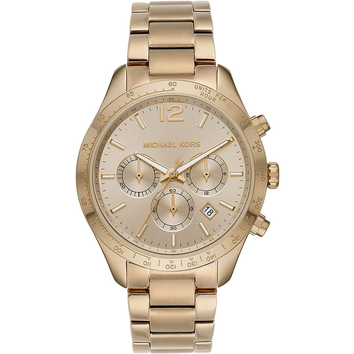 Michael Kors Women's Layton Gold Dial Watch - MK6795