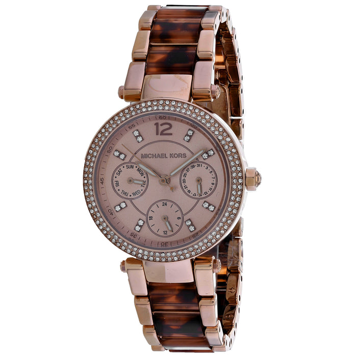Michael Kors Women's Classic Rose gold Dial Watch - MK6834