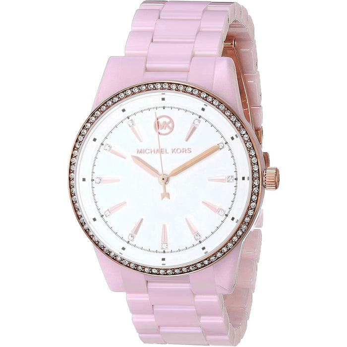 Michael Kors Women's Ritz White Dial Watch - MK6838