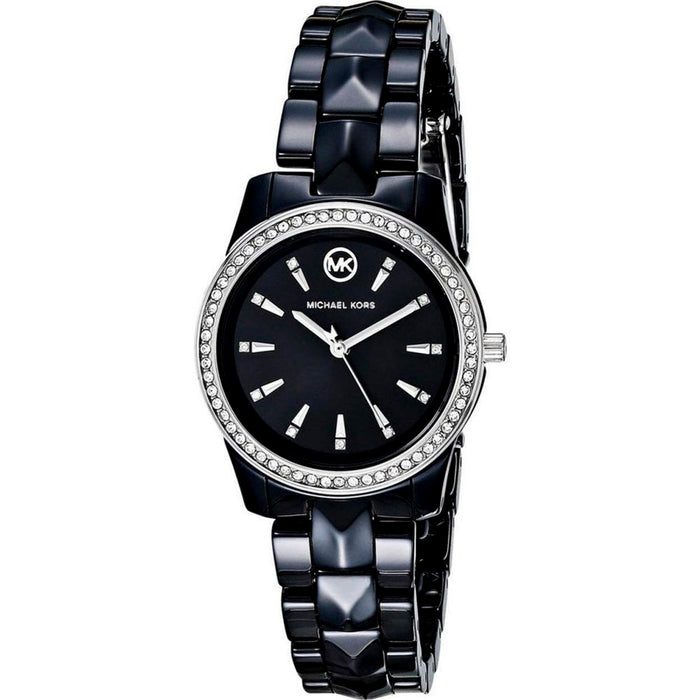 Michael Kors Women's Runway Mercer Black Dial Watch - MK6839