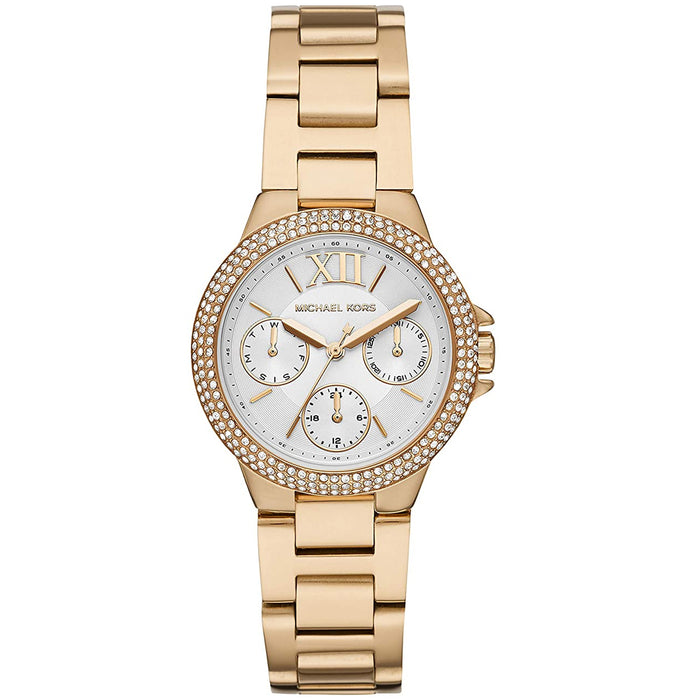 Michael Kors Women's Camille Pave White Dial Watch - MK6844