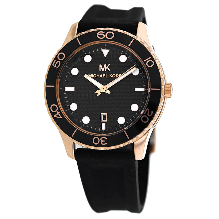 Michael Kors Women's Runway Black Dial Watch - MK6852