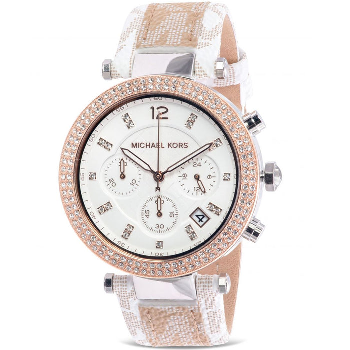 Michael Kors Women's Parker White Dial Watch - MK6950