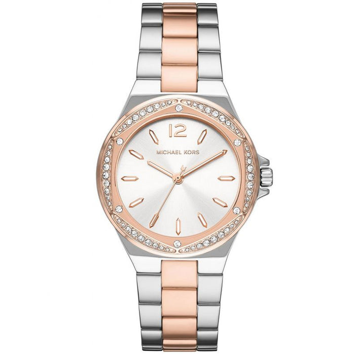 Michael Kors Women's Lennox White Dial Watch - MK6989
