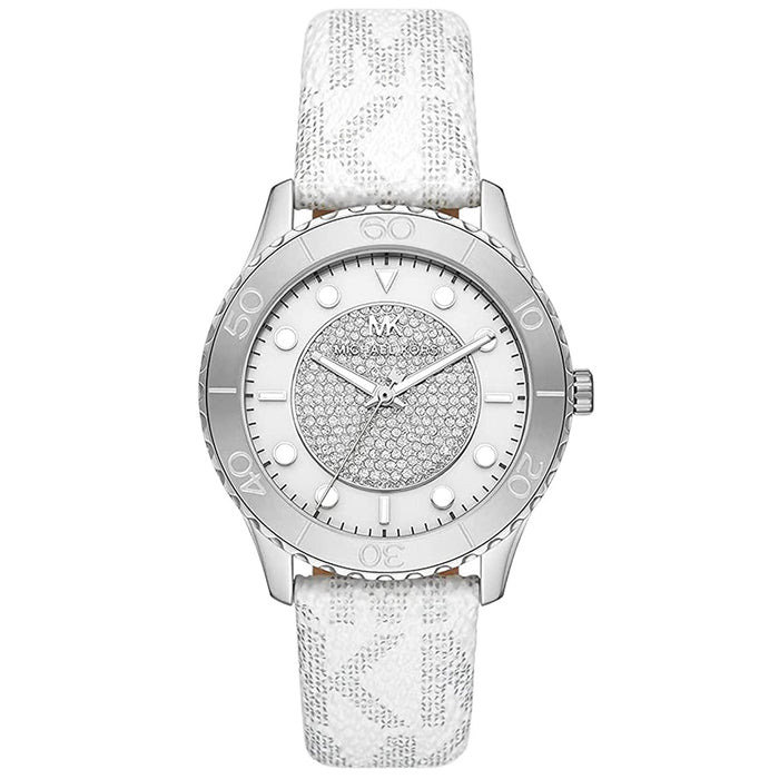 Michael Kors Women's Runway White Dial Watch