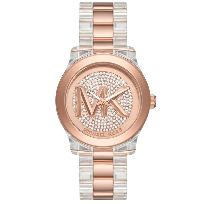 Michael Kors Women's Runway Rose gold Dial Watch - MK7355
