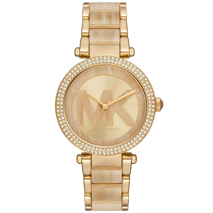 Michael Kors Women's Parker Gold Dial Watch - MK7370