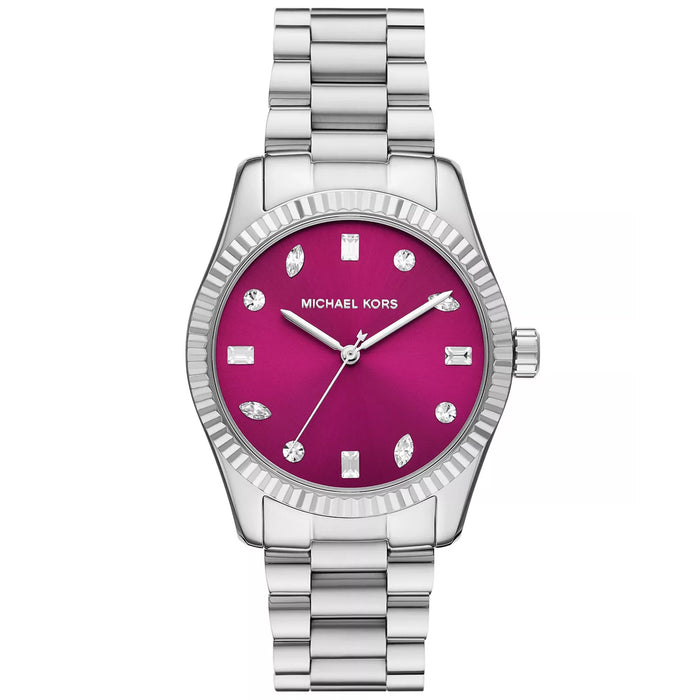 Michael Kors Women's Lexington Pink Dial Watch - MK7443
