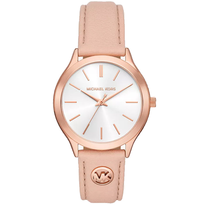 Michael Kors Women's Slim Runway White Dial Watch - MK7467