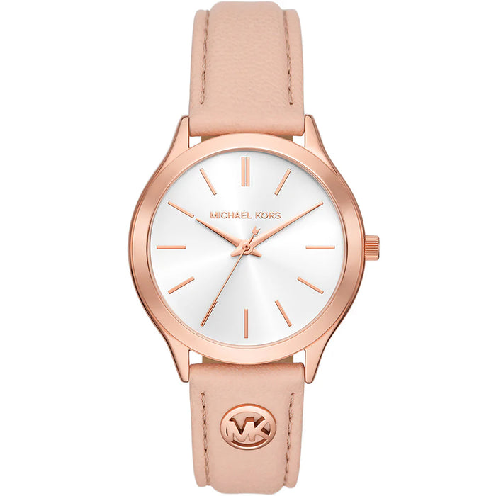 Michael Kors Women's Slim Runway White Dial Watch - MK7545