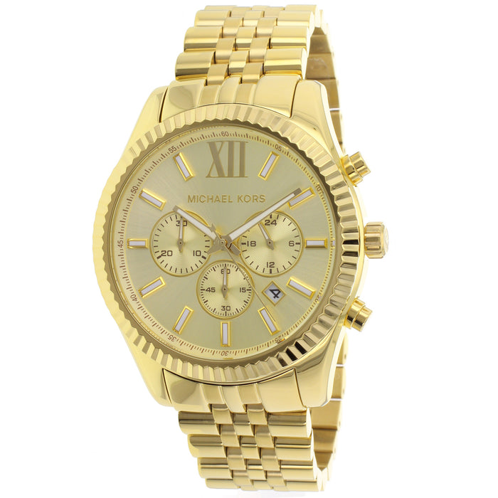 Michael Kors Women's Lexington  Beige Dial Watch - MK8281