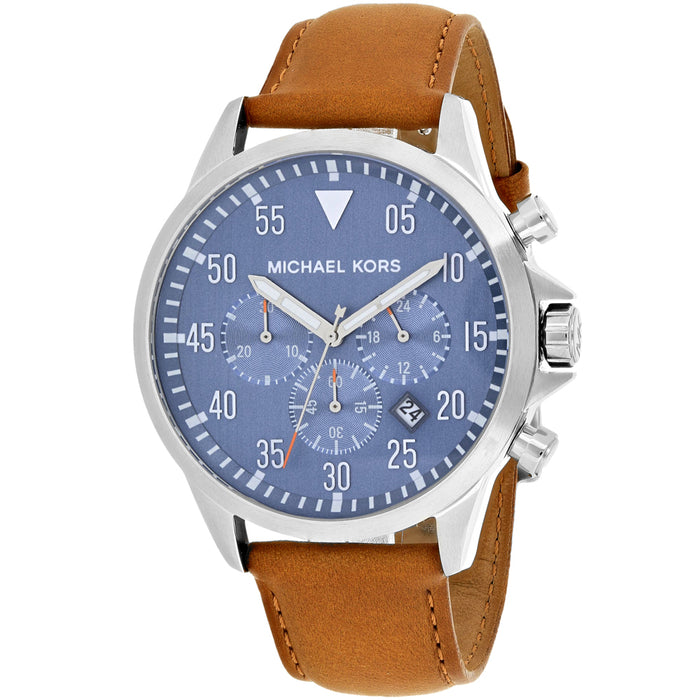 Michael Kors Men's Gage Blue Dial Watch - MK8490