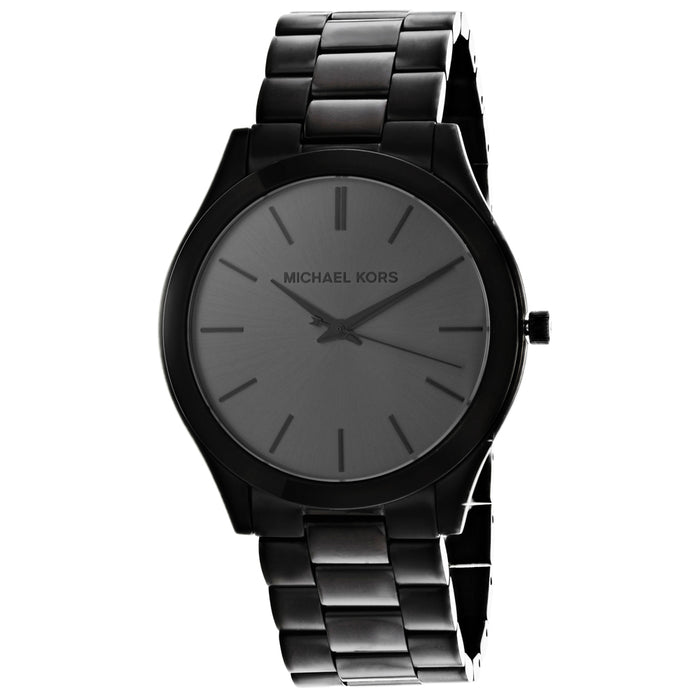 Michael Kors Men's Slim Runway Black Dial Watch - MK8507