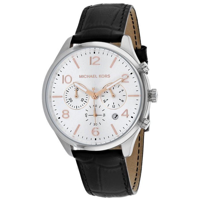 Michael Kors Men's Merrick Silver Dial Watch - MK8635