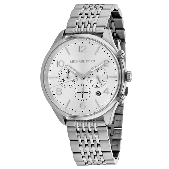 Michael Kors Men's Merrick Silver Dial Watch - MK8637