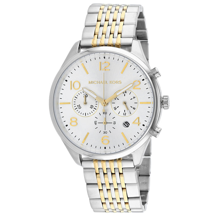 Michael Kors Men's Merrick Silver Dial Watch - MK8660