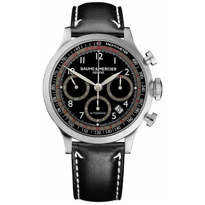 Baume & Mercier Men's Capeland Black Dial Watch - MOA10001