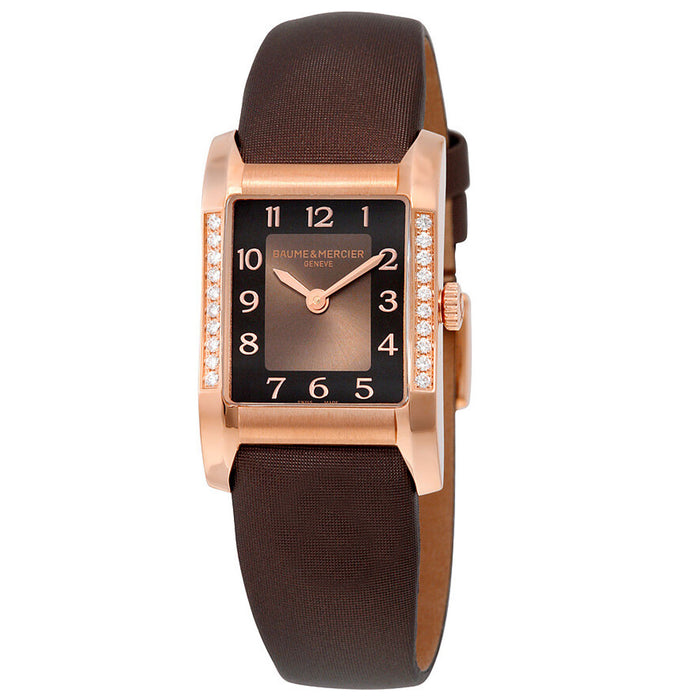 Baume & Mercier Women's Linea Brown Dial Watch - MOA10093