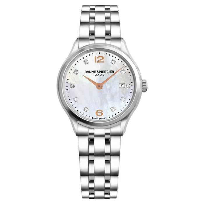 Baume & Mercier Women's Classic White Dial Watch - MOA10176