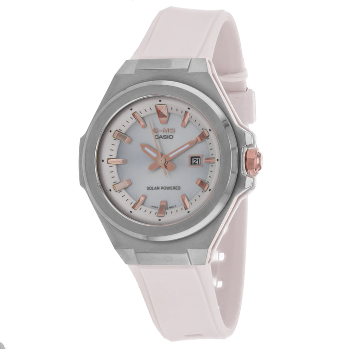 Casio Women's G-Shock Silver Dial Watch - MSGS500-7A