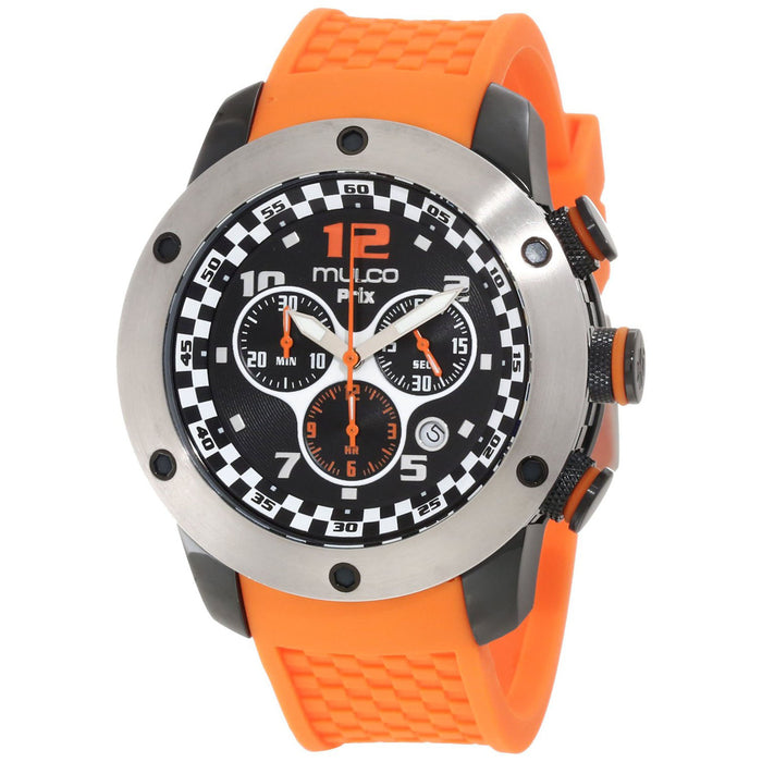 Mulco Men's Prix Black Dial Watch - MW2-6313-085