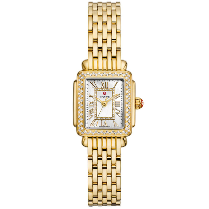 Michele Deco Women's Madison Silver Dial Watch - MWW06D000173