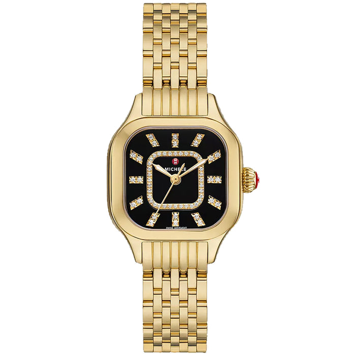 Michele Women's Meggie Black Dial Watch - MWW33B000016