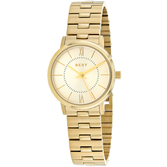 DKNY Women's Wiloughby Gold tone Dial Watch - NY2548