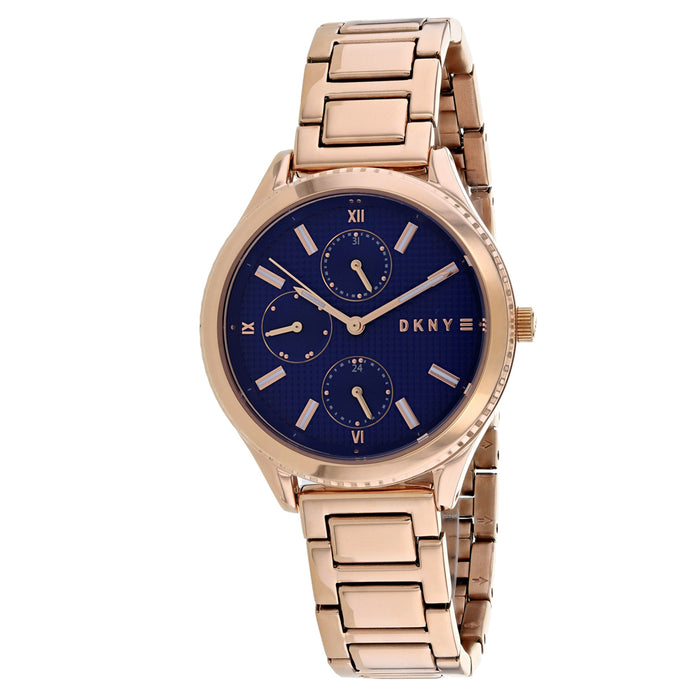 DKNY Women's Woodhaven Blue Dial Watch - NY2661