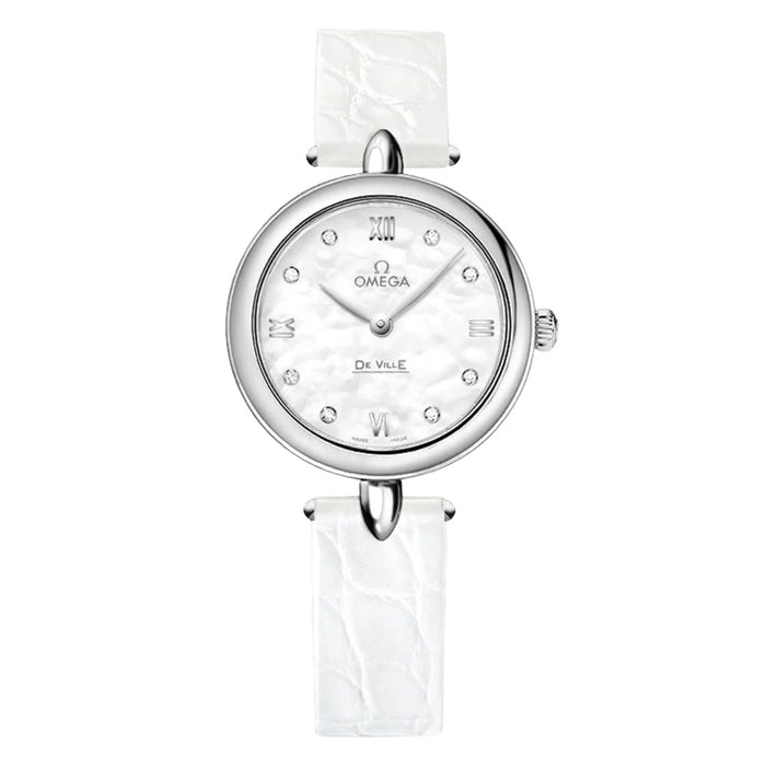 Omega Women's Caliber White Dial Watch - O42413276055001