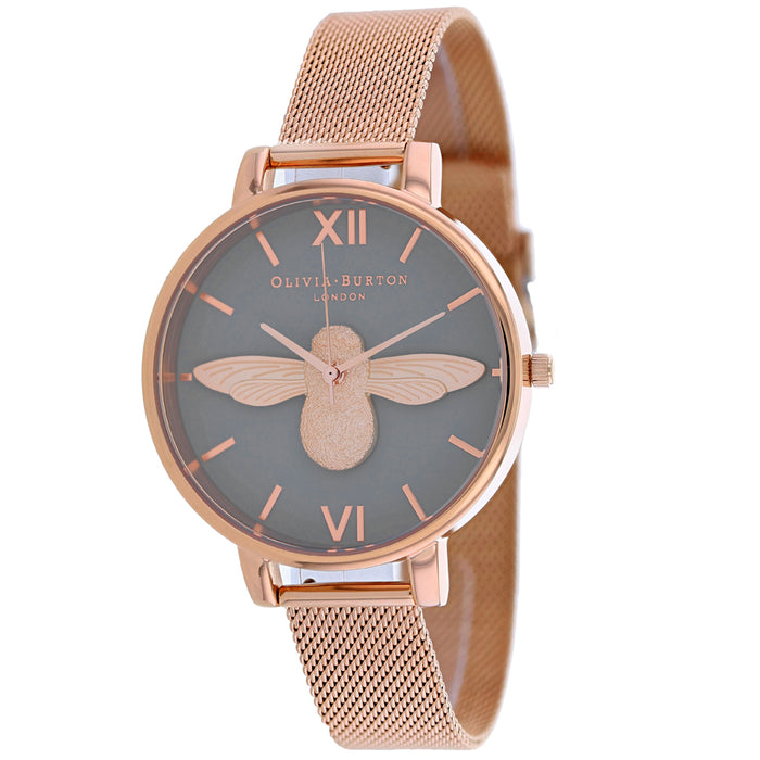 Olivia Burton Women's Grey Dial Watch - OB16AM117