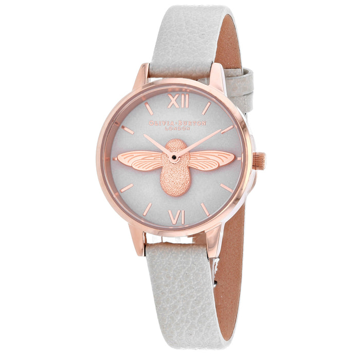 Olivia Burton Women's Classic White Dial Watch - OB16AM85