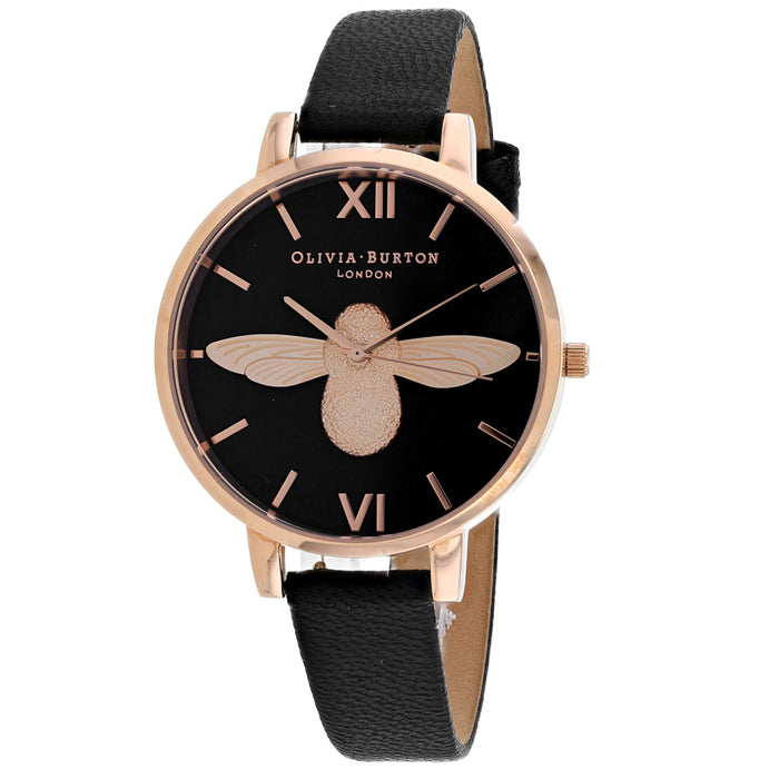 Olivia Burton Women's Classic Black Dial Watch - OB16AM98