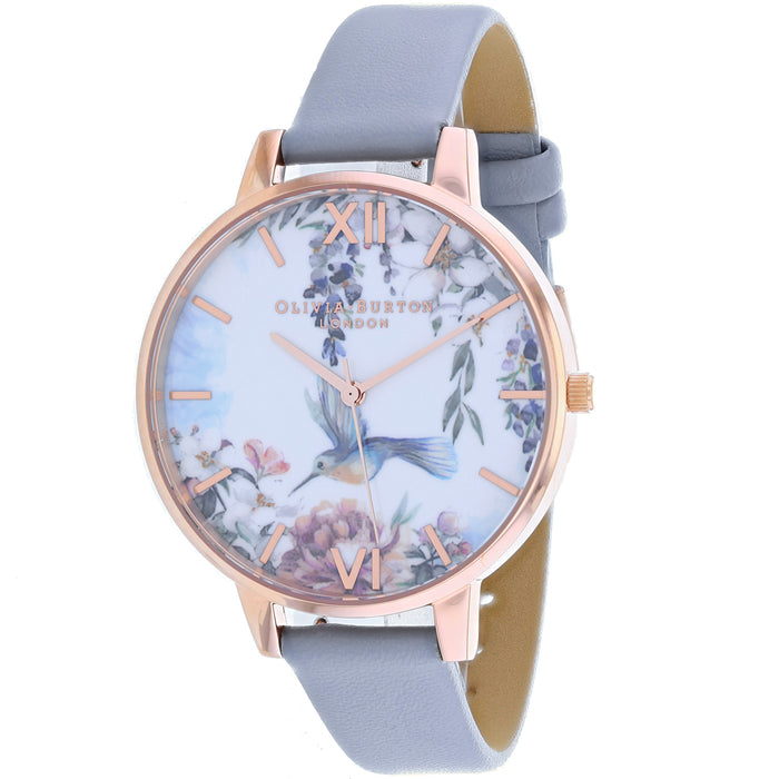 Olivia Burton Women's Painterly Prints Multi-color Dial Watch - OB16EG146