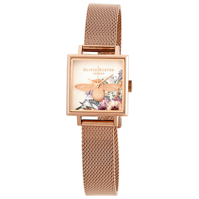 Olivia Burton Women's Enchanted White Dial Watch - OB16EG152