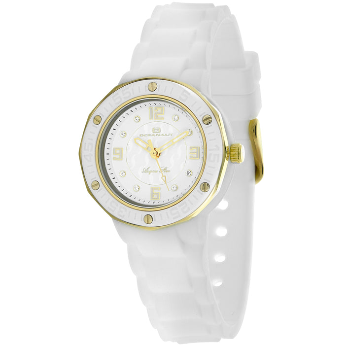 Oceanaut Women's Acqua Star White Dial Watch - OC0430