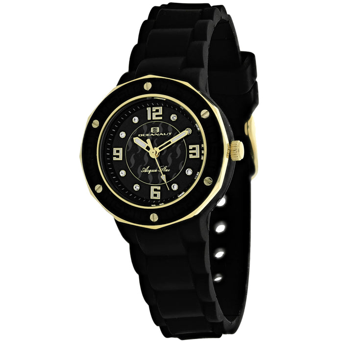 Oceanaut Women's Acqua Star Black Dial Watch - OC0433