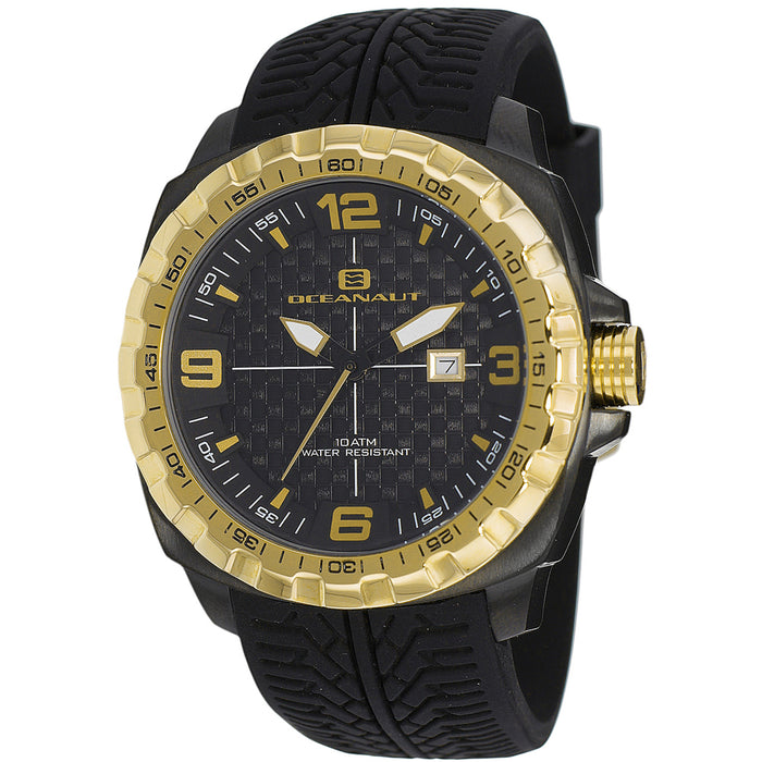 Oceanaut Men's Racer Black Dial Watch - OC1112